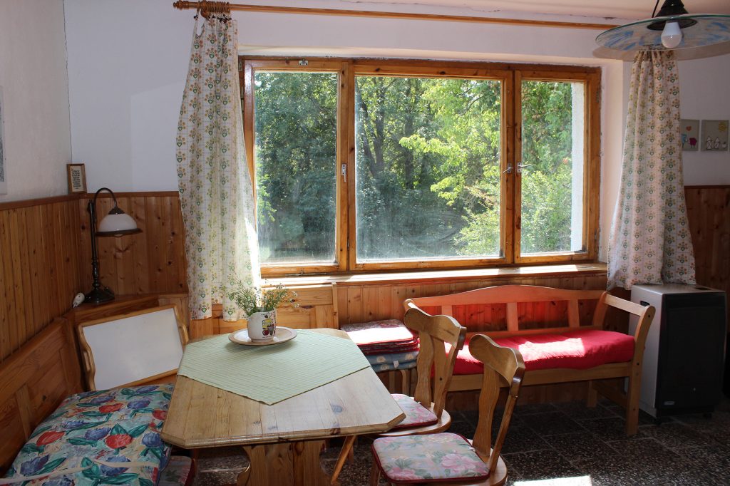 Uckermark Ferienhaus Küche Sitzecke