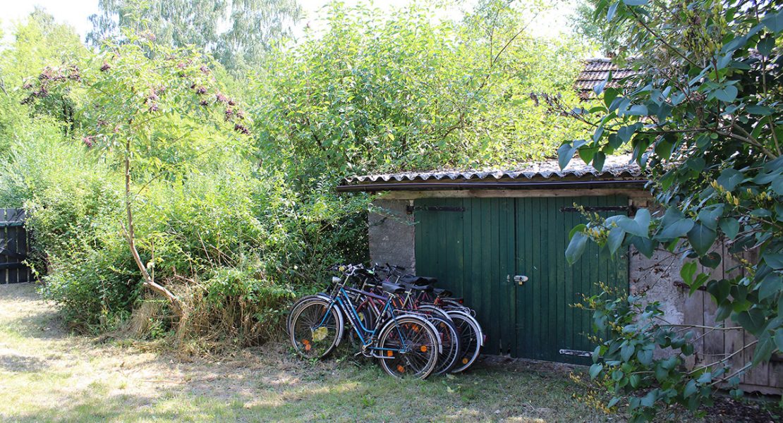 Ferienhaus-Uckermark Fahrradschuppen, Werkstatt und Gerätehaus... Es ist alles da für Ferien und Urlaub im Boitzenburger Land schon ab 29,- Euro pro Tag